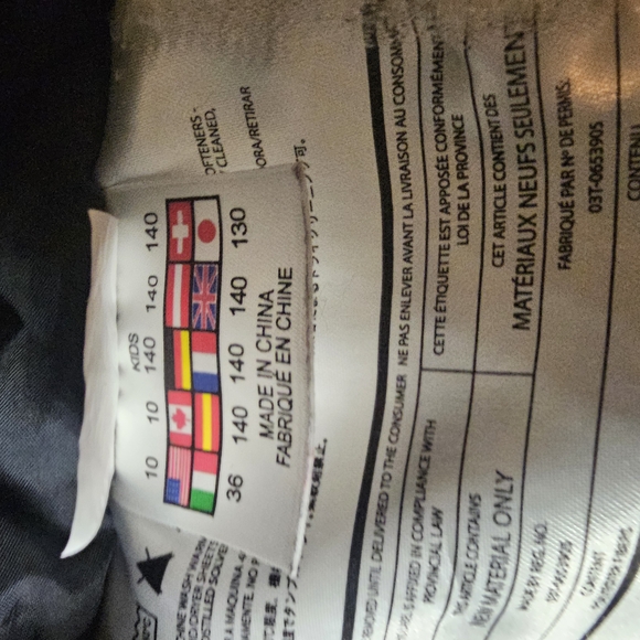 Spyder Red and Black Kids Puffer Jacket - Picture 5 of 5